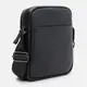 Мужская кожаная сумка Borsa Leather K1266-1bl-black