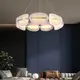 Люстра светодиодная подвесная LED светильник для квартиры на потолок лэд 26403 Бронза 30-140х100х100 см.