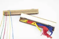 Органайзер для ниток ТМ Embroidery Craft Органайзер-шкатулка під процес волоський горіх 60 отворів OG-004