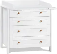 Пеленальний комод FreeON Oslo, white