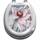 Крышка для унитаза с рисунком VEZZER Drawing 2 VZ09 36х40 см