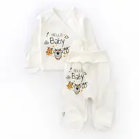 Комплект для новонародженого сорочечка повзунки Hello Baby