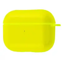 Силикон для AirPods Pro силиконовый ярко-желтый