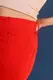 Брюки женские красные коттоновые код П692