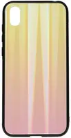 Чехол-накладка TOTO Aurora Print Glass Case Huawei Y5 2019 Pink