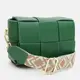Женская кожаная сумка Borsa Leather K12118z-green