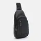Мужской кожаный рюкзак через плечо Borsa Leather K1620f-black