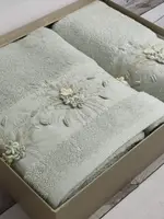 Pupilla 2в1 Elanur Ramaska mint рушники 2в1. Пеньє. Pupilla Туреччина.