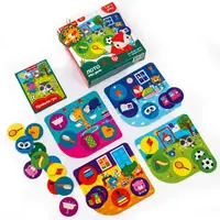 Гра настільна \"Fisher Price. Лото. Мій день\" VT2910-02, 4 гральні поля