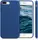 Чехол для iPhone 7 Plus / iPhone 8 Plus - Cиликоновый с микрофиброй, Navy blue (20)