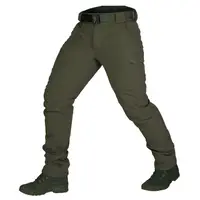 Зимние штаны SoftShell Олива (6614), S