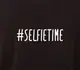 Футболка "#selfietime" женская, Черный, XXL, английский