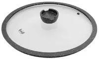Крышка стеклянная Krauff 29-305-092 28 см серая