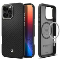 Чехол Spigen для iPhone 16 Pro Max - Enzo Aramid MagSafe, Black Natural (ACS08501)