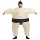 Надувной костюм Сумо RESTEQ — костюм борца Sumo для взрослых (рост 150–200 см), карнавальный прикольный костюм с вентилятором для