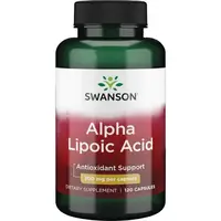 Натуральная добавка Swanson Alpha Lipoic Acid 300 mg 120 капсул