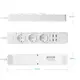 Wifi розетка умная на 3 штекера + 4 USB порта 2500 Ватт Zeoota PS022, Iphone & Android App