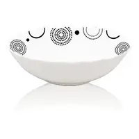 Салатник SNT Абстракция 30061-15018 20 см белый