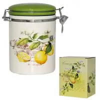 Ёмкость для сыпучих продуктов, 0,75 л. 'Лимон' SNT 629-7