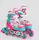 Роликовые коньки 404-L Best Roller колеса PU светящиеся. Multicolor (размер 38-42) (116287)