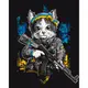 Картина по номерам "Кот – защитник" 11659 40х50 см