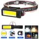 Фонарь WORKLIGHT 2 в 1 5305-COB(WHITE+YELLOW), Мощный фонарь для рыбалки, Мощный фонарь на голову
