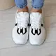 Кроссовки женские Fashion Player 3172 41 размер 25,5 см Белый