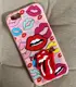 Силиконовый чехол для iPhone 6S/6 - Kiss Me, Розовый