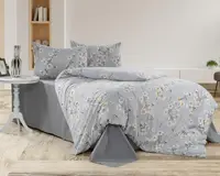 Полуторное постельное белье Фланель Kayra Flannel Cigdem 160х220см
