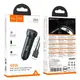 Адаптер автомобильный HOCO Prosperous dual port car charger Z54A (Type-C to Type-C set) |1USB/1Type-C, PD/QC, 48W/3A|
