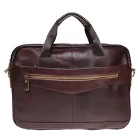 Шкіра Borsa K1118-коричнева шкіряна сумка