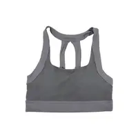 Жіночий топ для фітнесу Lesko Y-001 Dark Grey L йоги спортзалу спортивний