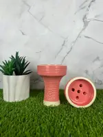 Чаша для кальяна GrynBowls Killer Glaze - Pink (фаянс, розовая глазурь)