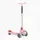 Самокат трехколесный Skyper, колеса PU 125 х 40 мм со светом, музыка, руль складной. Pink (153734)