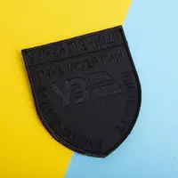 Шеврон на липучці Укрзалізниця ТЧ-3 КОЗЯТИН 8х9,5 см вишитий патч нашивка