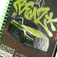 Блокнот для записів А5 YES 7 БЦ Auto show Mercedes 152019 96 аркушів