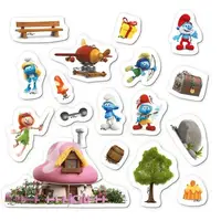 Магнітна гра "Дім Мрії. The Smurfs Котедж Смурфетти"