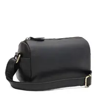 Женская кожаная сумка Borsa Leather K19922bl-black