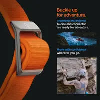 Нейлоновий ремінець Spigen для Apple Watch (49/45/44/42) - Lite Fit Ultra, Orange (AMP05986)