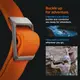 Нейлоновый ремешок Spigen для Apple Watch (49/45/44/42) - Lite Fit Ultra, Orange (AMP05986)