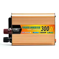 Преобразователь напряжения(инвертор) 12-220V 300W + USB Gold (5353)