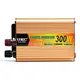 Преобразователь напряжения(инвертор) 12-220V 300W + USB Gold (5353)