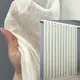 Тюль (4х2,7м.) лен шлифованный, однотонный с отблеском. Цвет кремовый. Код 2042т 42-1157