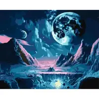 Картина по номерам "Загадочный космос" 40x50 см