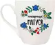 Кружка Kvarta Лучшая мамочка KV-D-5015 500 мл белая