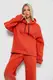 Спортивный костюм женский на флисе, цвет терракотовый, 238R5726
