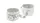 Наручники Leather Rastraints Hand Cuffs, White