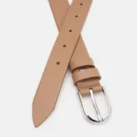 Жіночий ремінь шкіряний Borsa Leather 100v1genw84-caramel