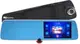 Сенсорный видеорегистратор зеркало DVR C33 с тремя камерами 5" (5522)