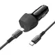 Адаптер автомобильный BOROFONE Solid single-port PD30W car charger C to C set BZ31B |1Type-C, 30W/3A, PD/QC|